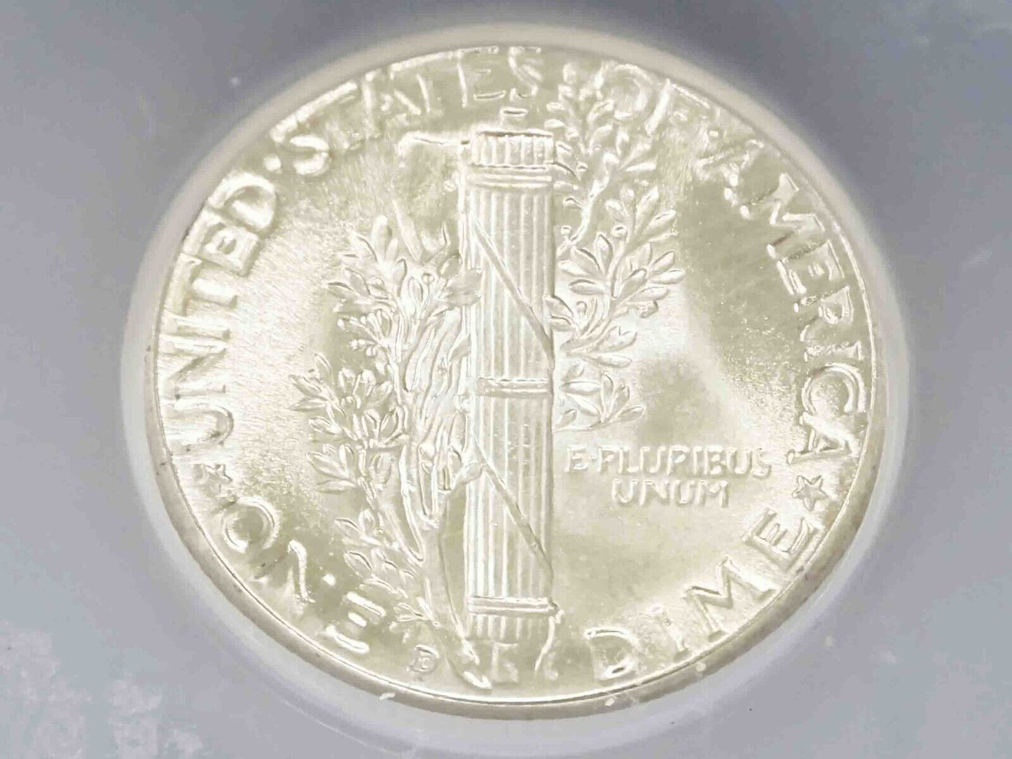 1944-D 10C Mercury Dime ICG MS67 FB Full Bands