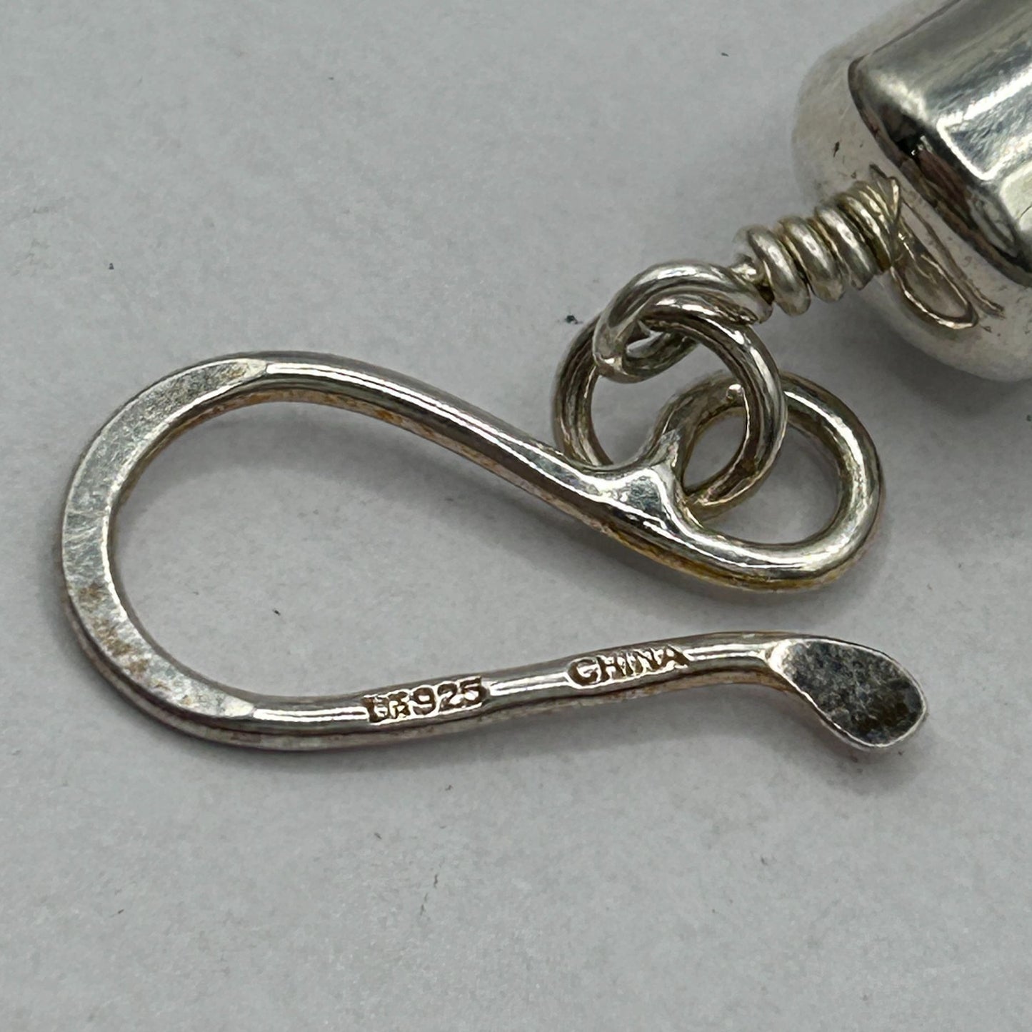 Jay King DTR Oregon Desert Jasper Bead Three Strand Sterling Silver Necklace 18"