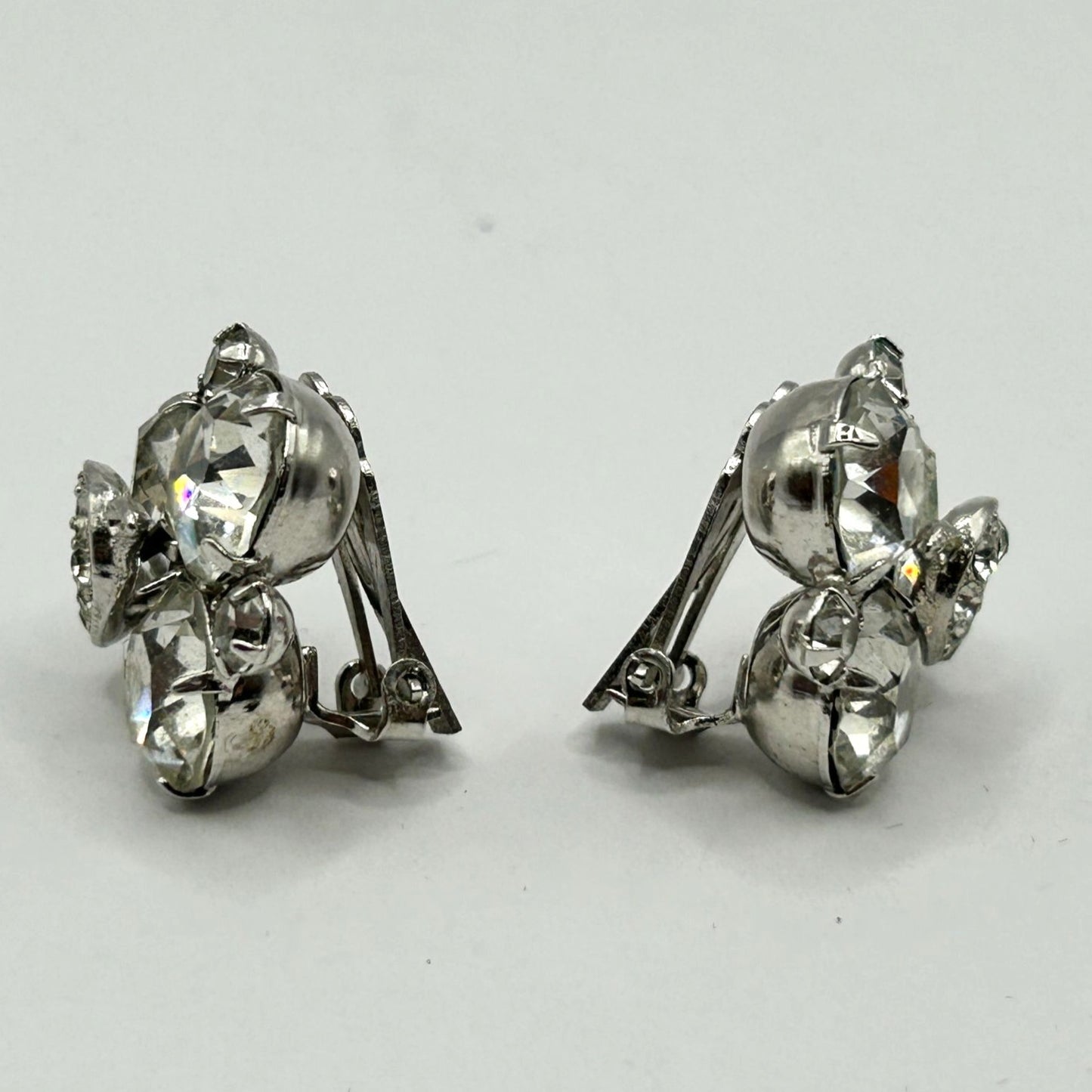 Vintage Eisenberg Ice Clip-On Earrings