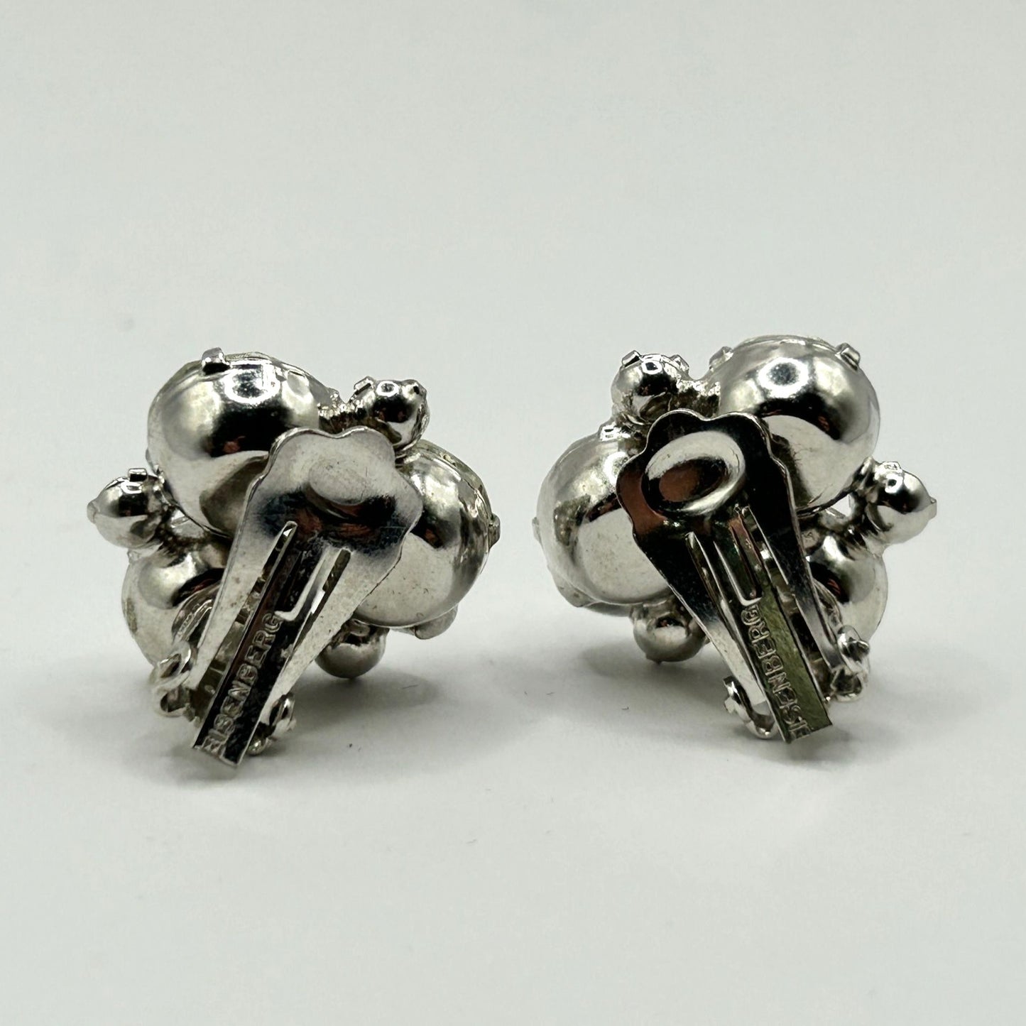 Vintage Eisenberg Ice Clip-On Earrings