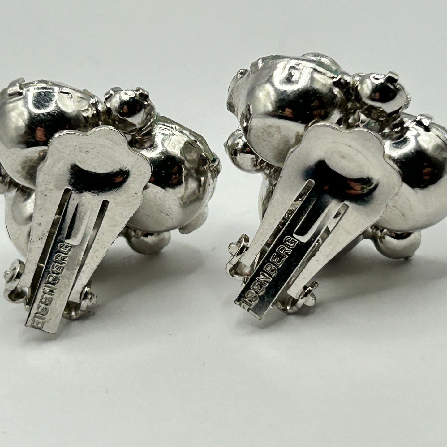 Vintage Eisenberg Ice Clip-On Earrings