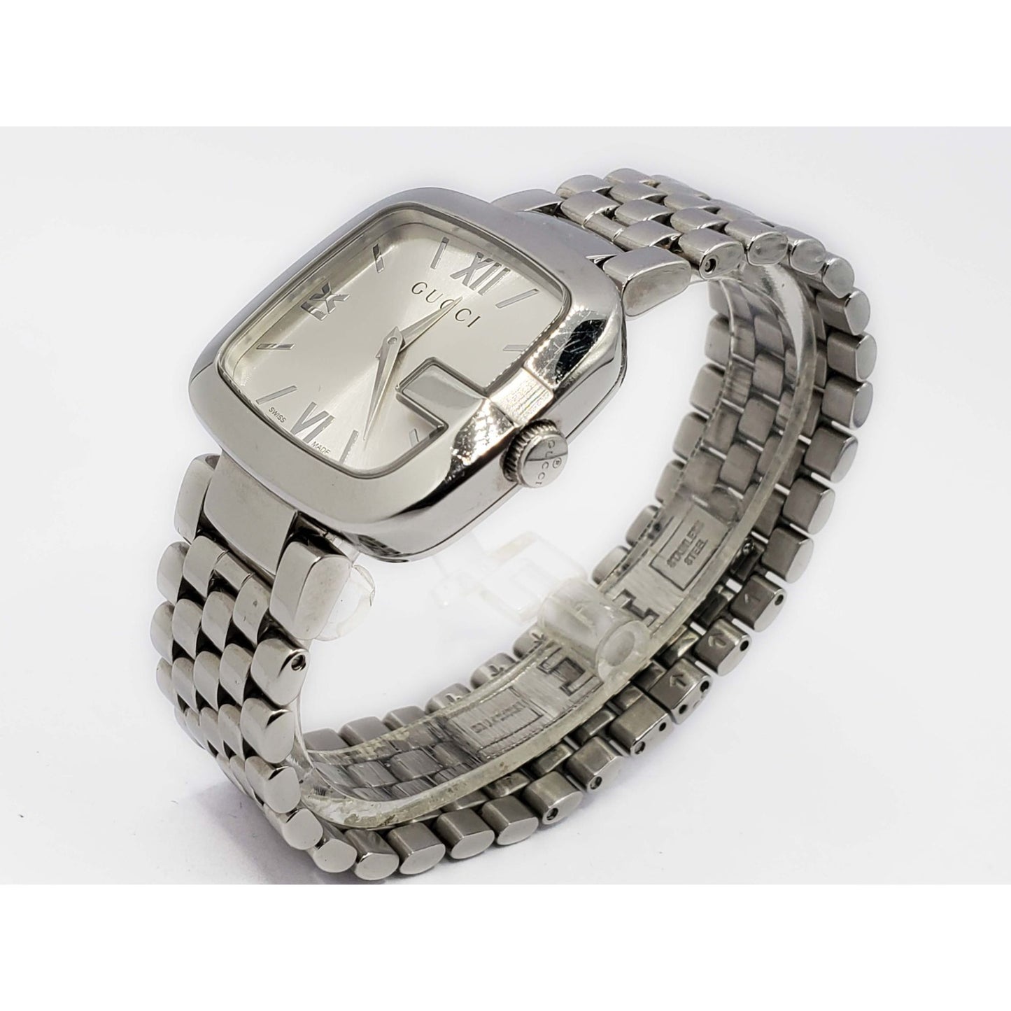 Ladies Gucci "G" 125.4 Stainless Steel Watch