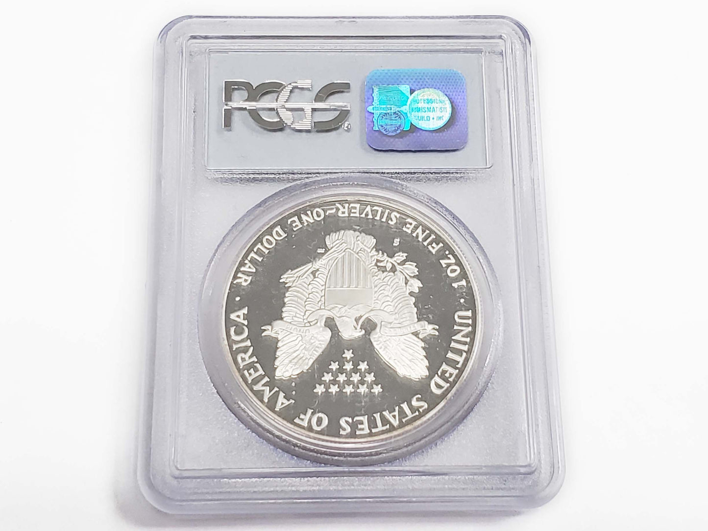 1992-S Silver Eagle Proof PCGS PR69DCAM