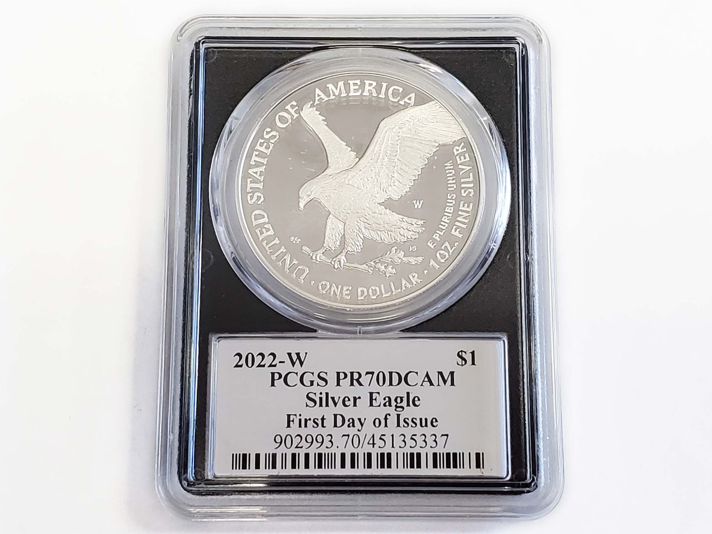 2022-W 1 Troy Oz Silver Eagle Proof PCGS PR70DCAM