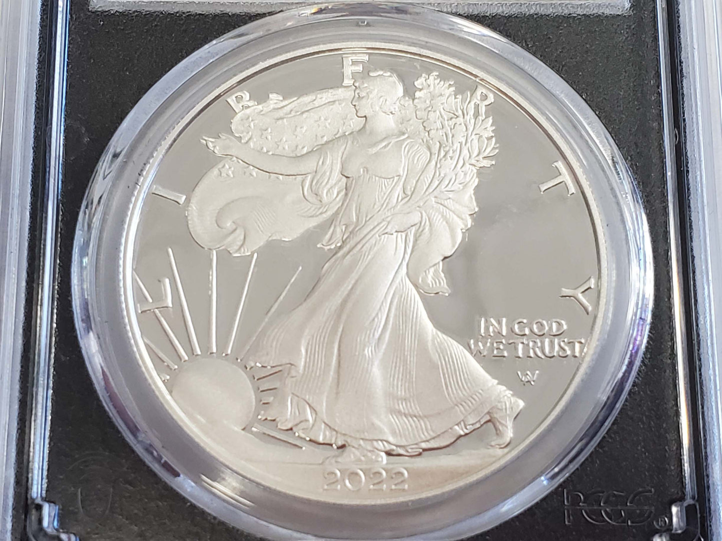 2022-W 1 Troy Oz Silver Eagle Proof PCGS PR70DCAM