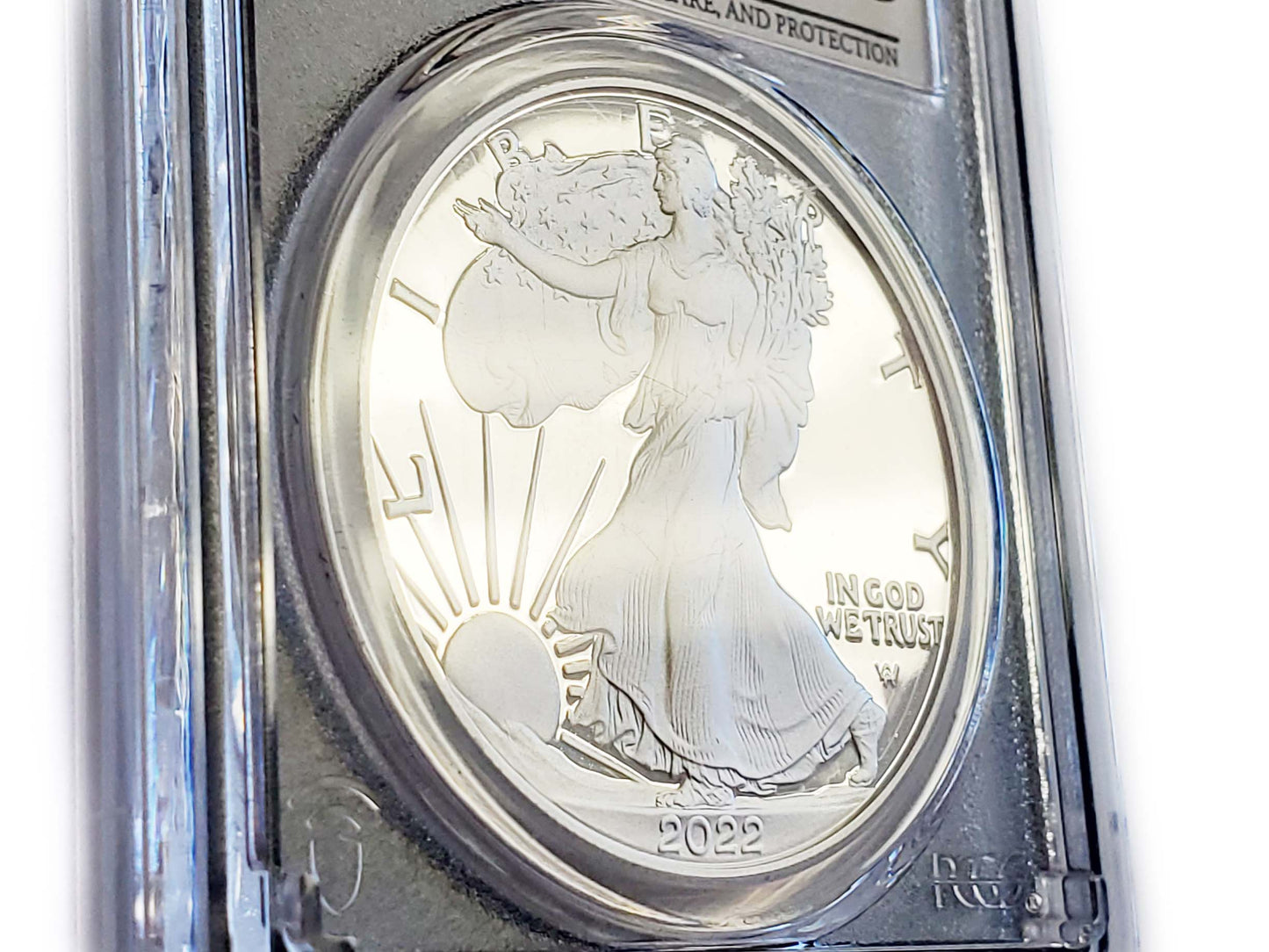 2022-W 1 Troy Oz Silver Eagle Proof PCGS PR70DCAM