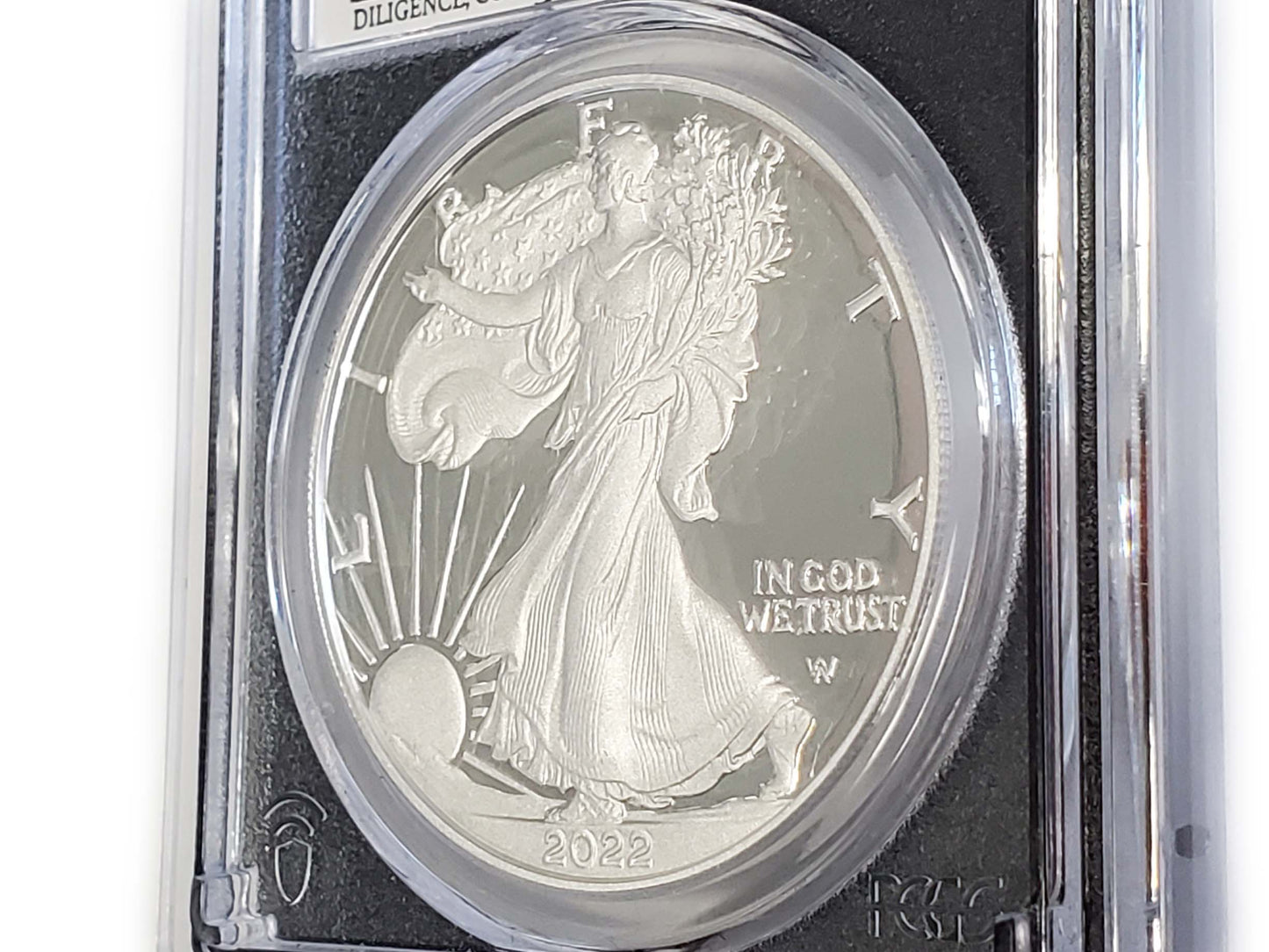 2022-W 1 Troy Oz Silver Eagle Proof PCGS PR70DCAM