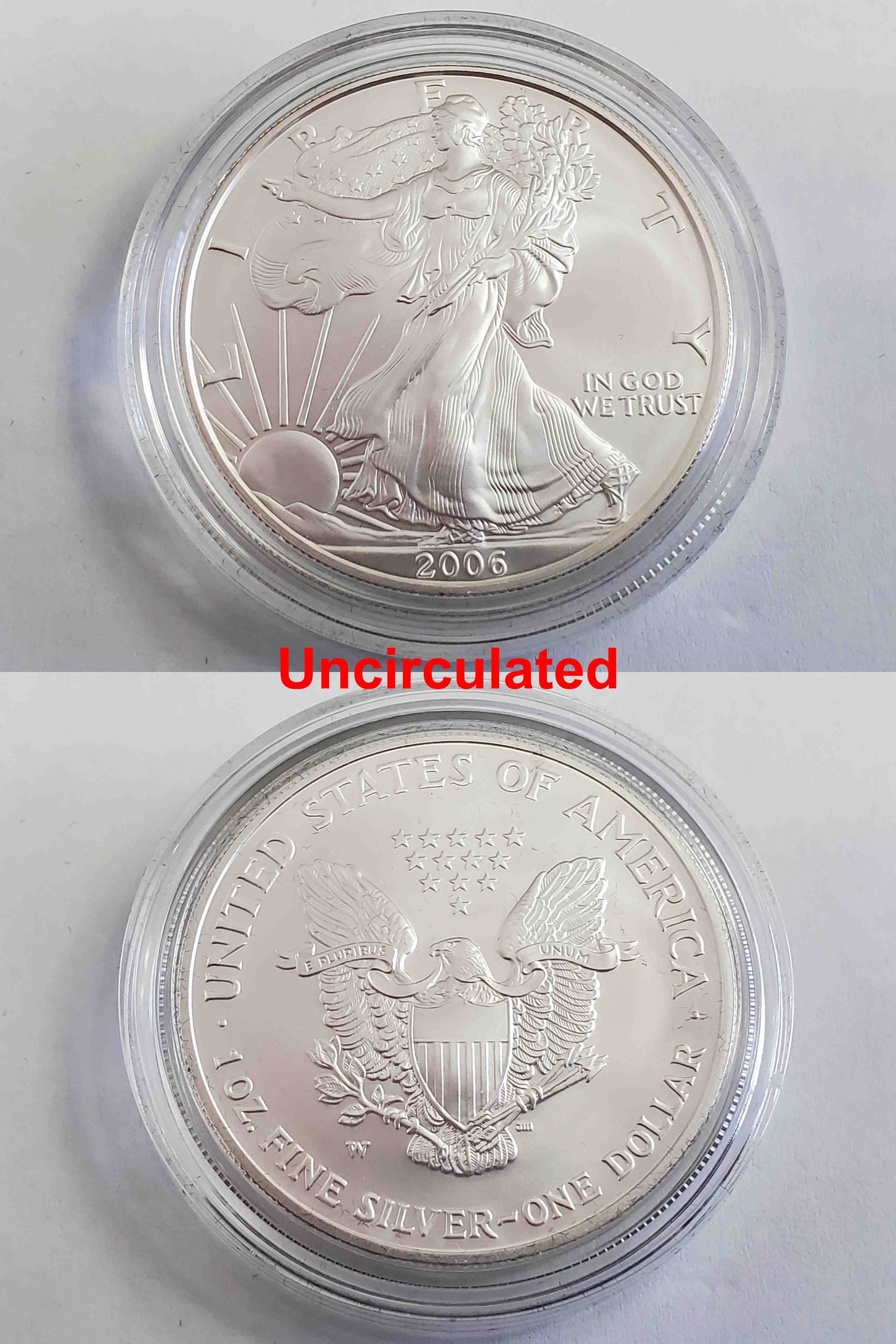 2006-W American Eagle 20th Anniversary Silver Coin Set