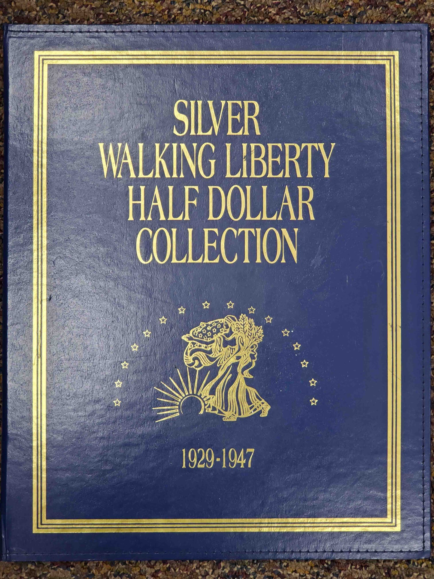 40pc Complete 1929-1947 Silver Walking Liberty Half Dollar Collection