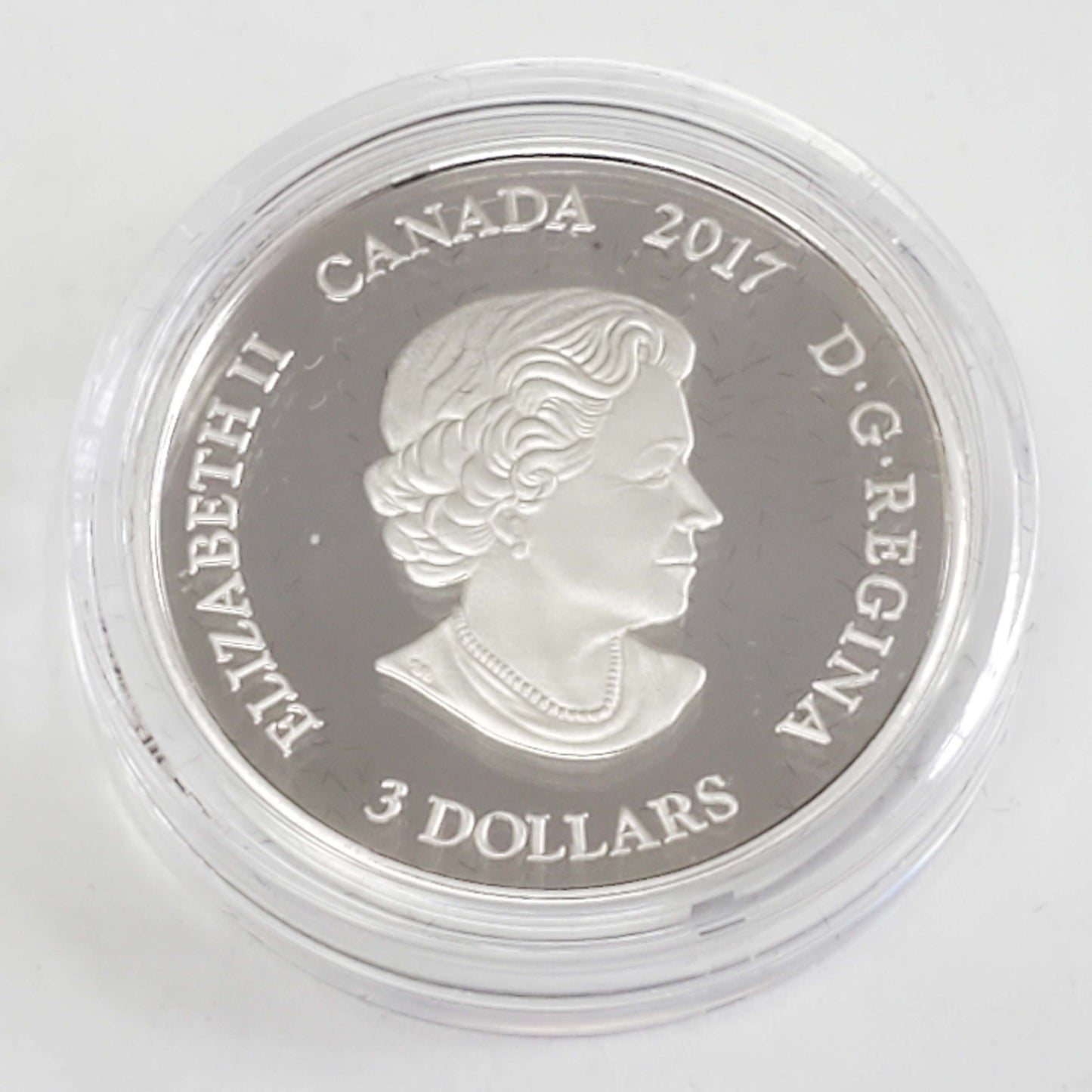 Royal Canadian Mint 2017 $3 1/4 oz .999 Fine Silver Zodiac Leo Coin w/Box