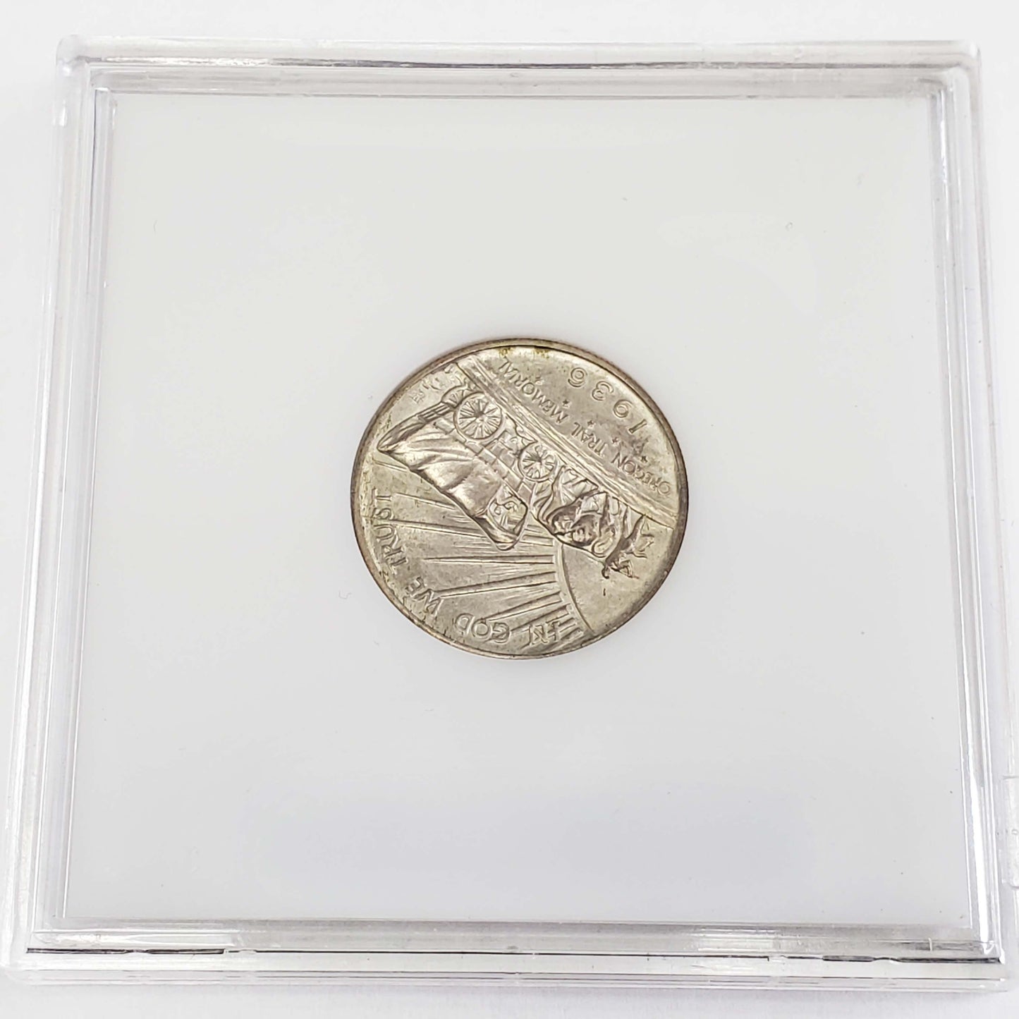 1936-S Oregon Trail Memorial Commemorative Silver Half Dollar
