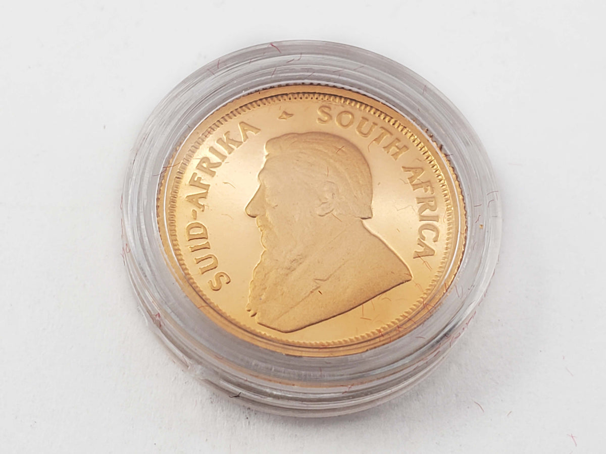 1993 1/10 oz Gold Krugerrand with Box South Africa Mint