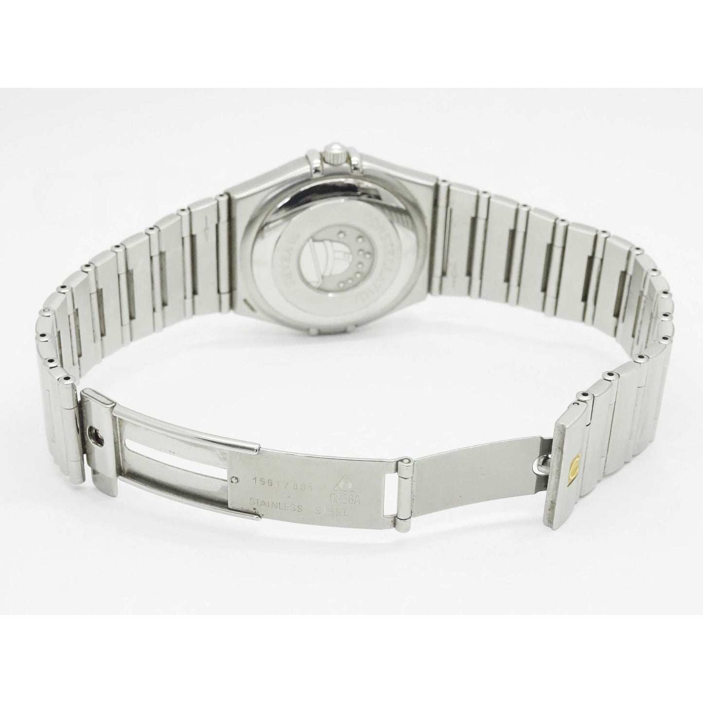 Omega Constellation 1504.35 50th Anniversary Diamond Automatic Chronometer Watch Stainless Steel