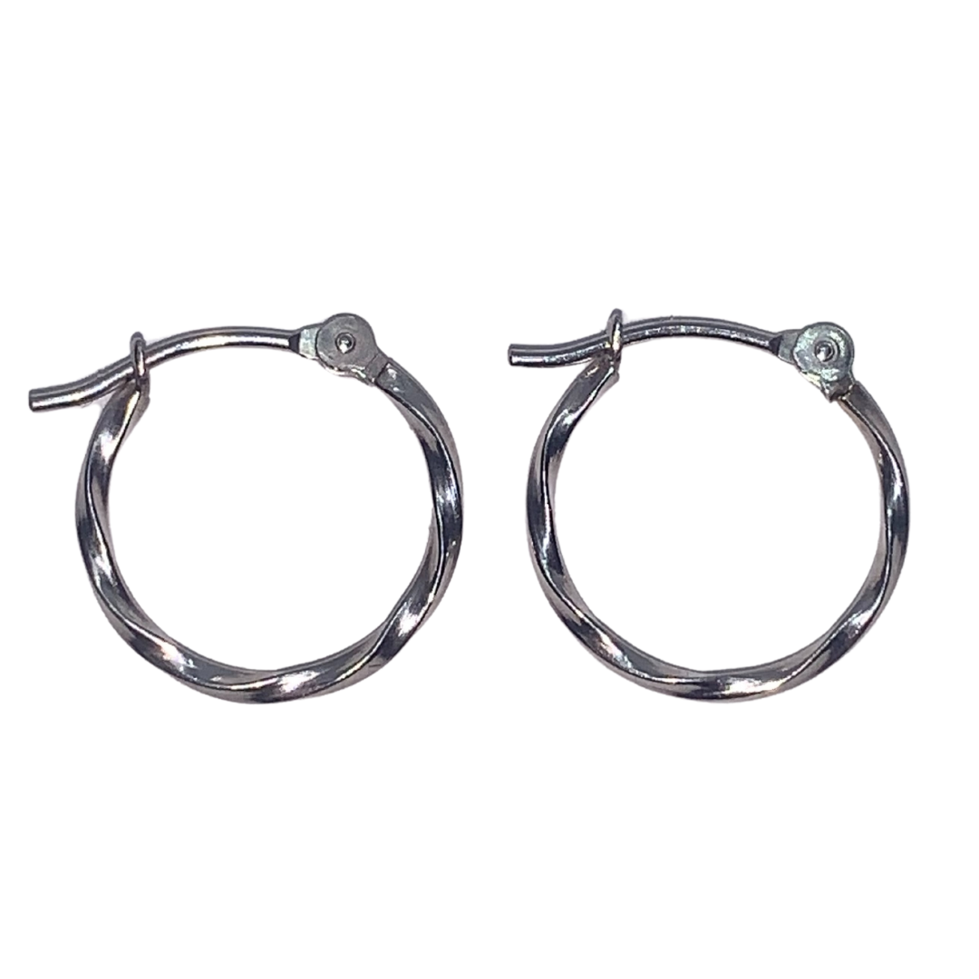 Mini Twisted 14k Hoop earrings