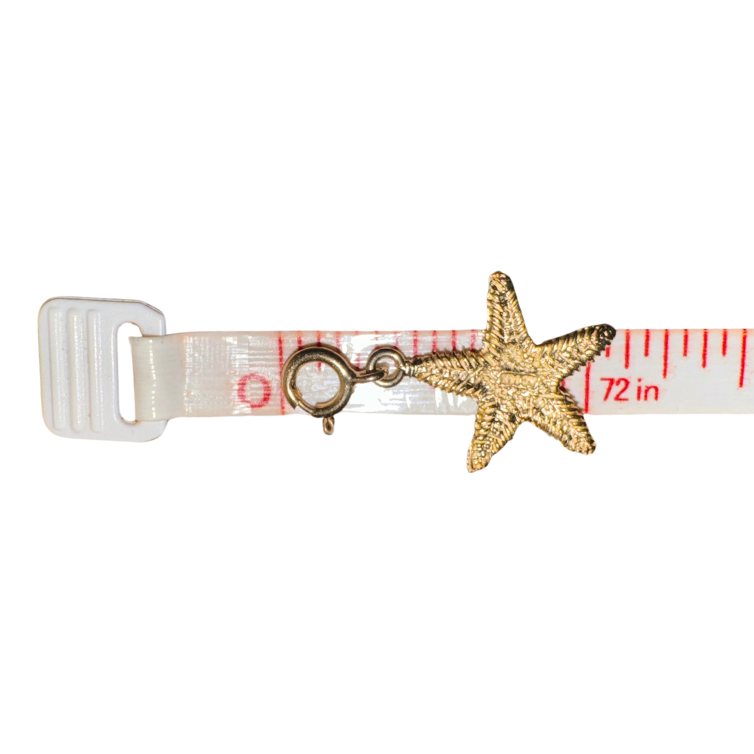 14K Yellow Gold Starfish Pendant Charm