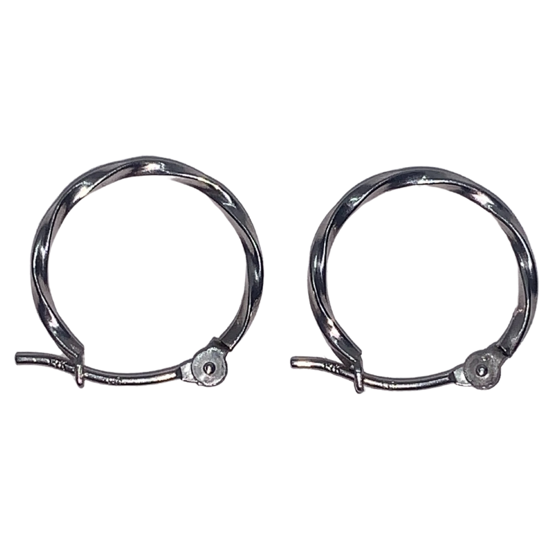 Mini Twisted 14k Hoop earrings