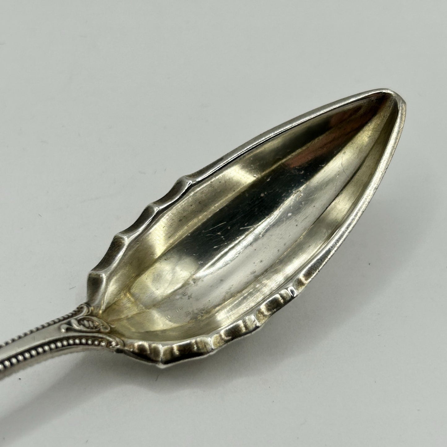 Towle Old Colonial Sterling Silver 1895 Grapefruit Spoon 5-5/8", Monogramed
