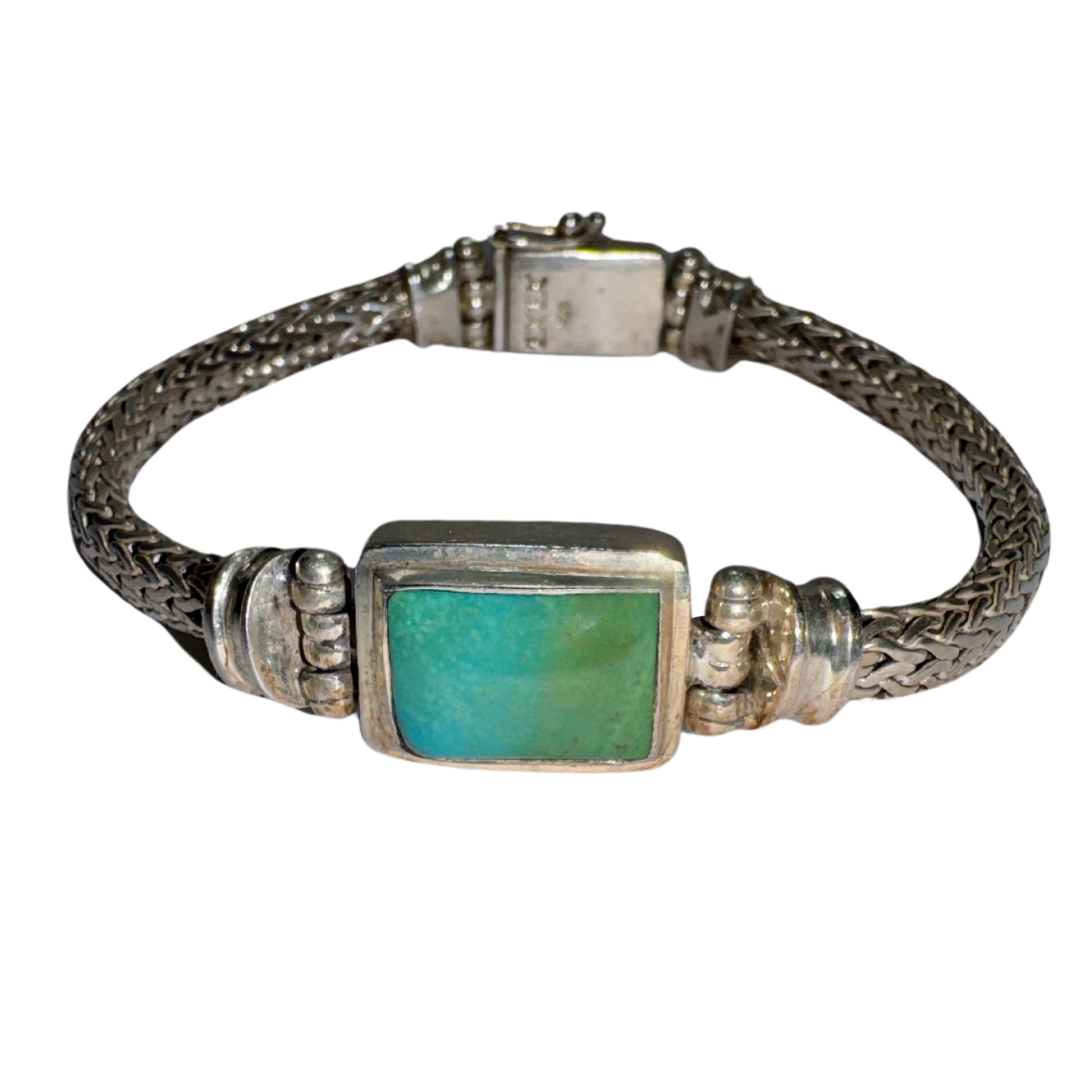 EXEX by Claudia Agudelo 925 Turquoise Bracelet