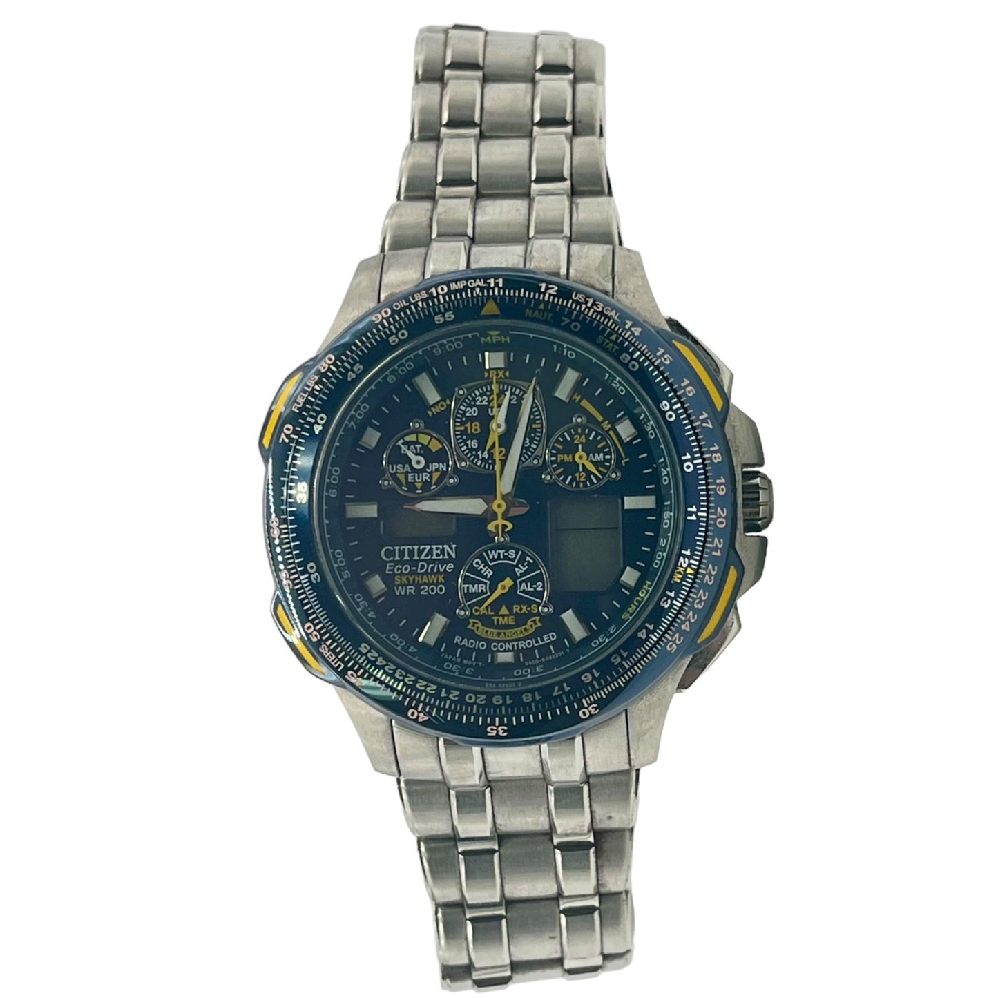 Citizen Men's Promaster Skyhawk A-T Men's Watch Eco-Drive Blue Angels Working