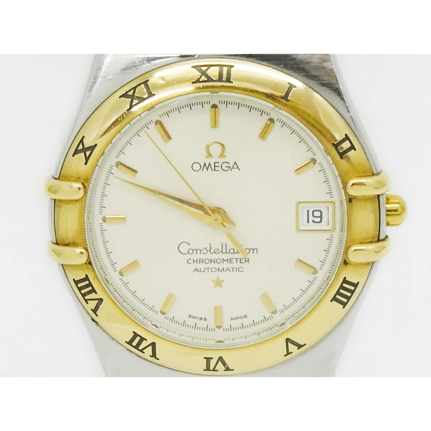 Omega Constellation 1302.3 Automatic Chronometer Watch 18k Gold & Stainless Steel