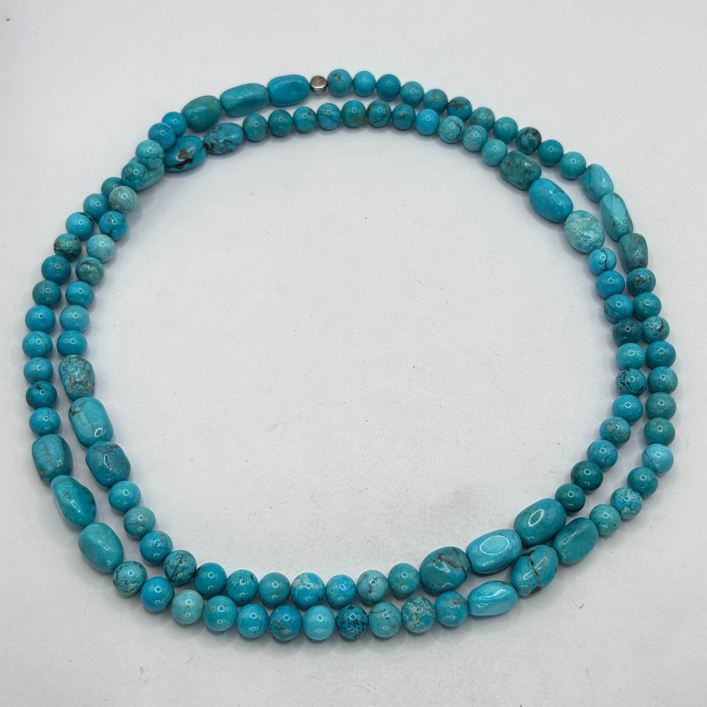 Desert Rose Trading Co. DTR Jay King Infinity Turquoise Bead Necklace - 40"