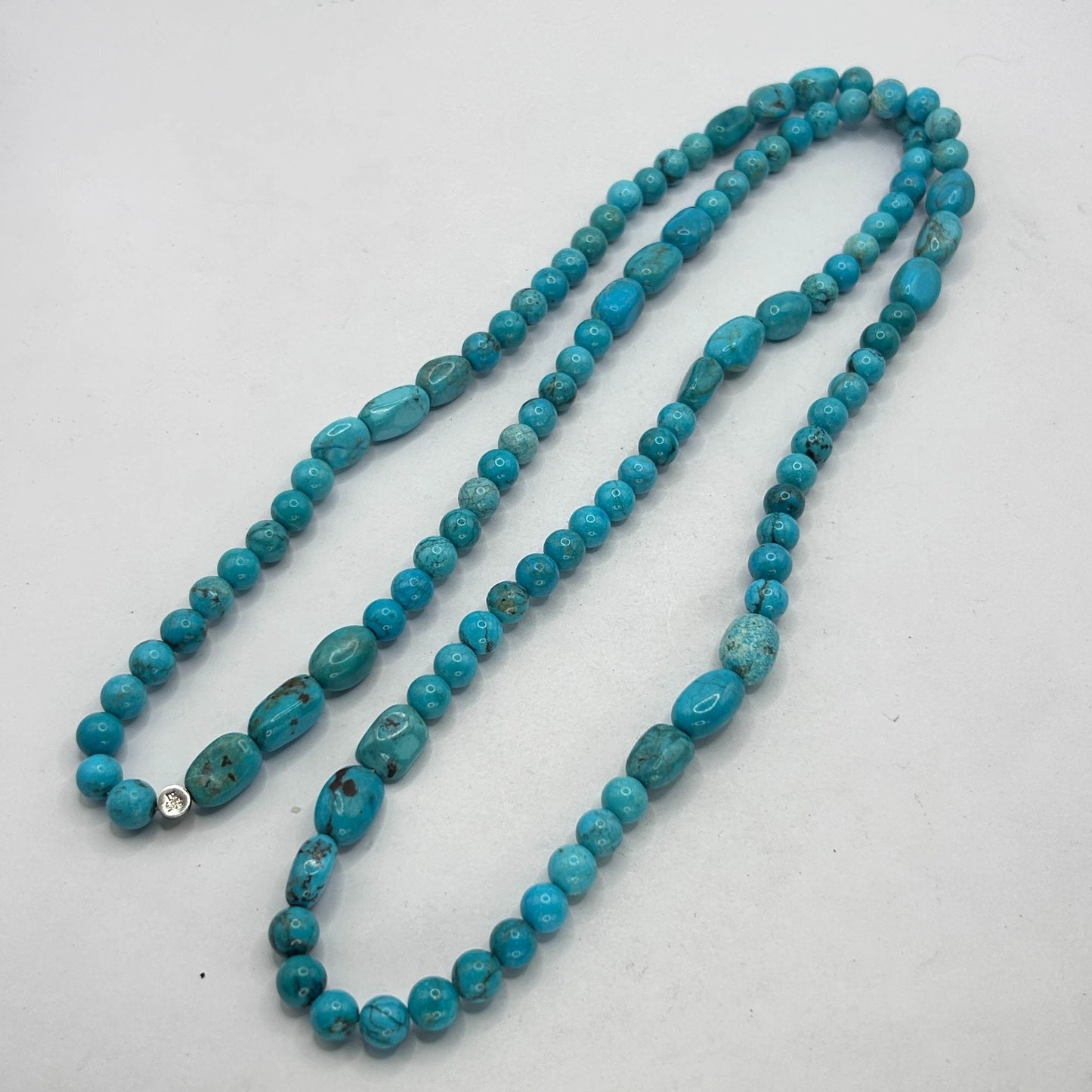 Desert Rose Trading Co. DTR Jay King Infinity Turquoise Bead Necklace - 40"