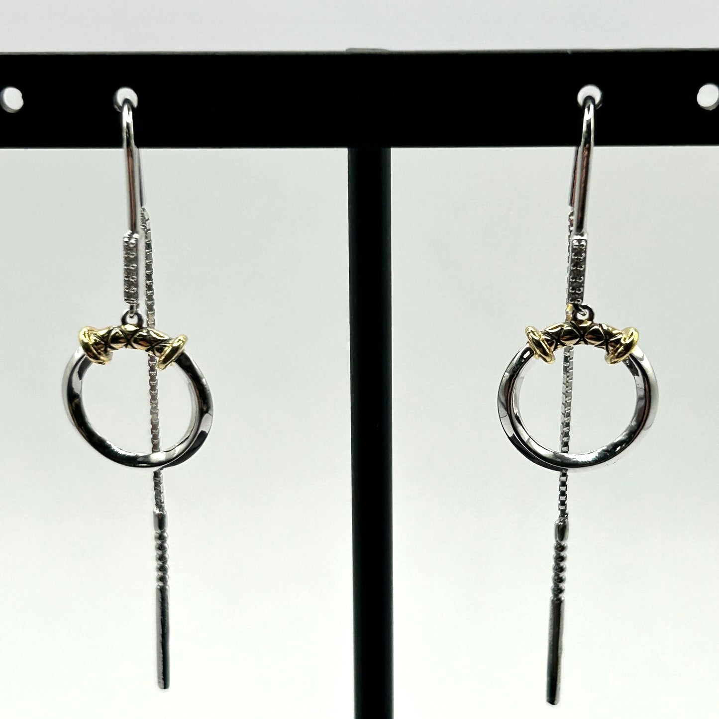 Universe Fine Jewelry MARVEL Black Panther - 925 Sterling Silver Dangle Earrings