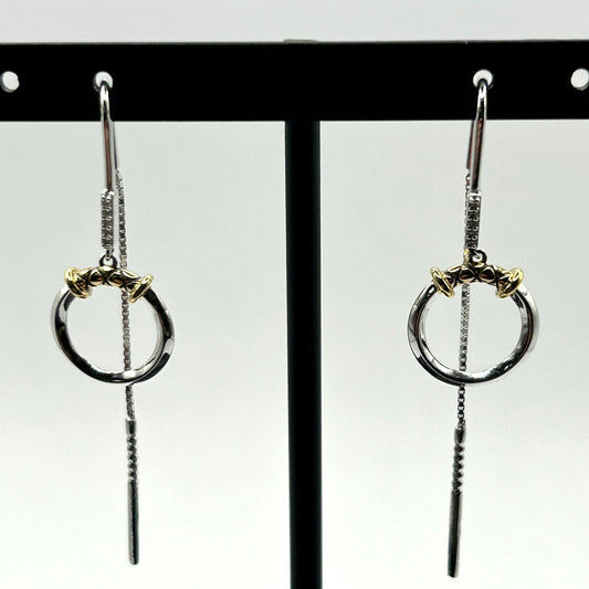 Universe Fine Jewelry MARVEL Black Panther - 925 Sterling Silver Dangle Earrings