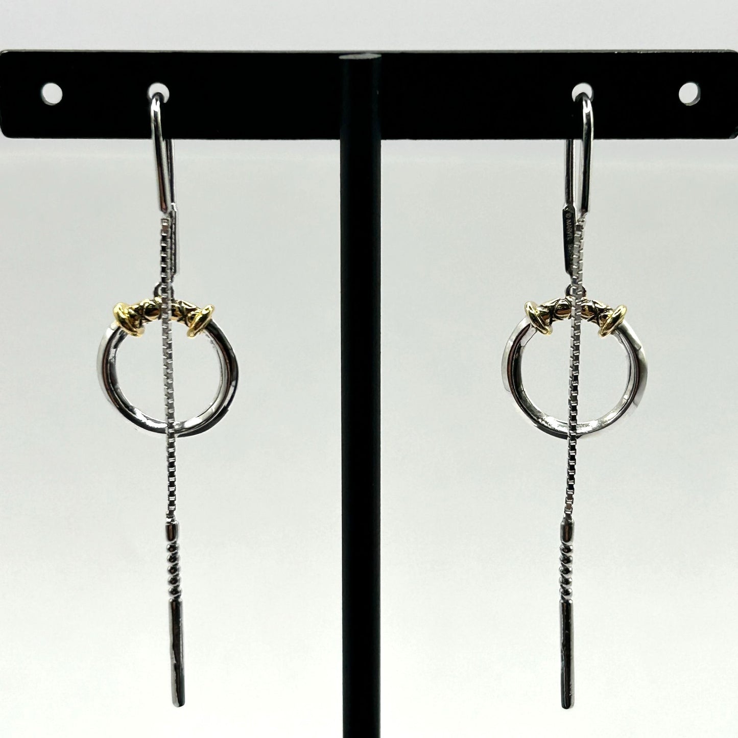 Universe Fine Jewelry MARVEL Black Panther - 925 Sterling Silver Dangle Earrings
