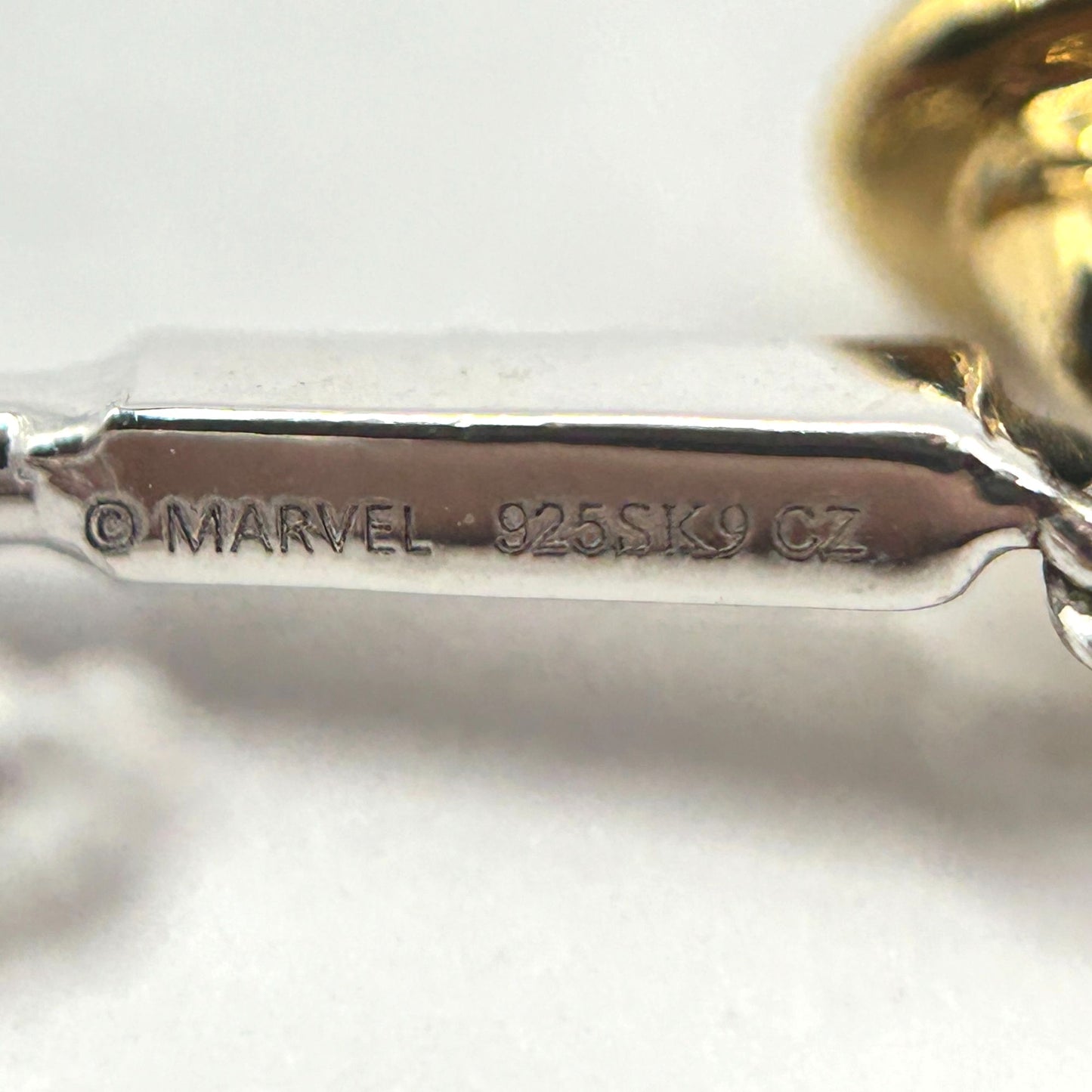 Universe Fine Jewelry MARVEL Black Panther - 925 Sterling Silver Dangle Earrings