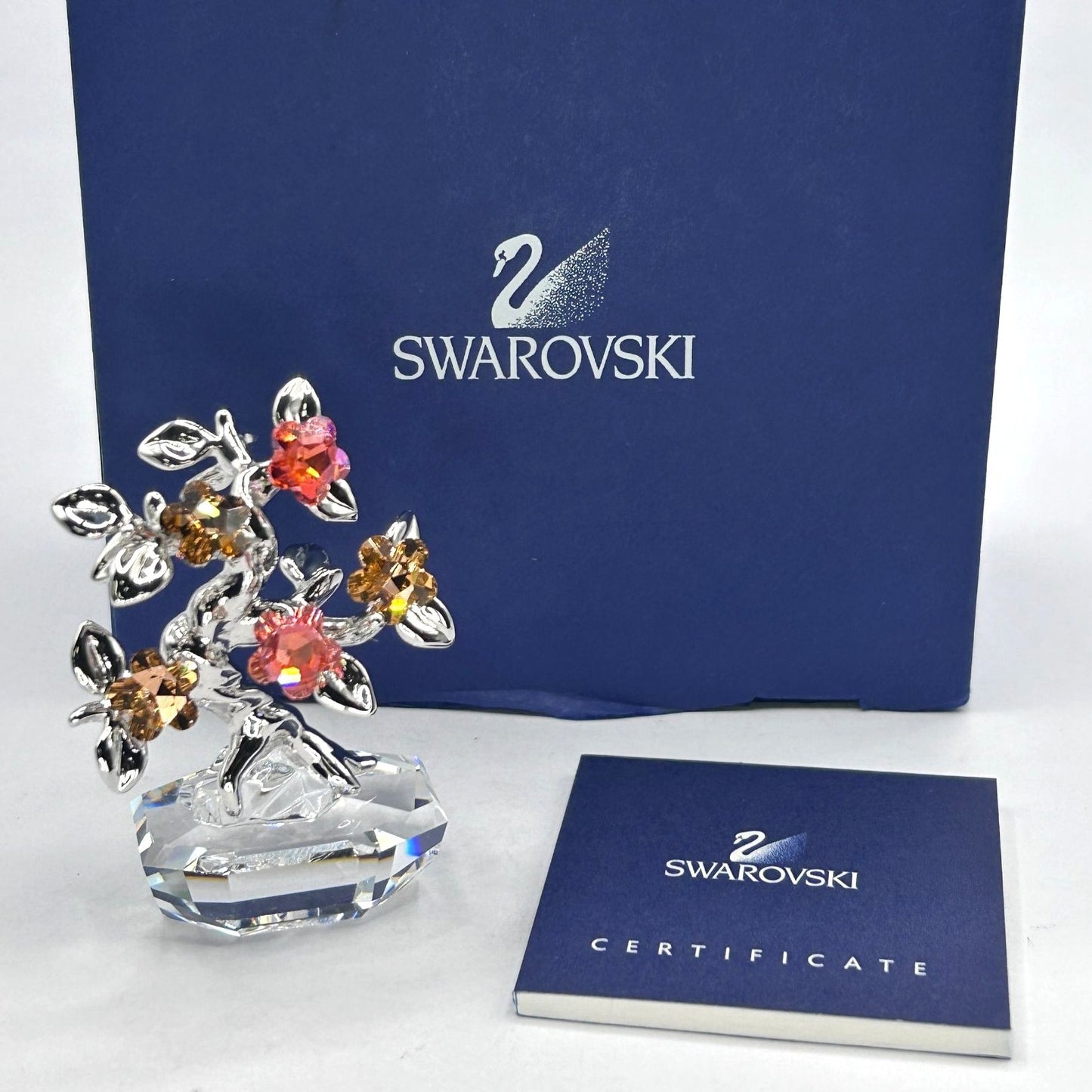 Swarovski Crystal 869964 Bonsai Tree In Box With Certificate