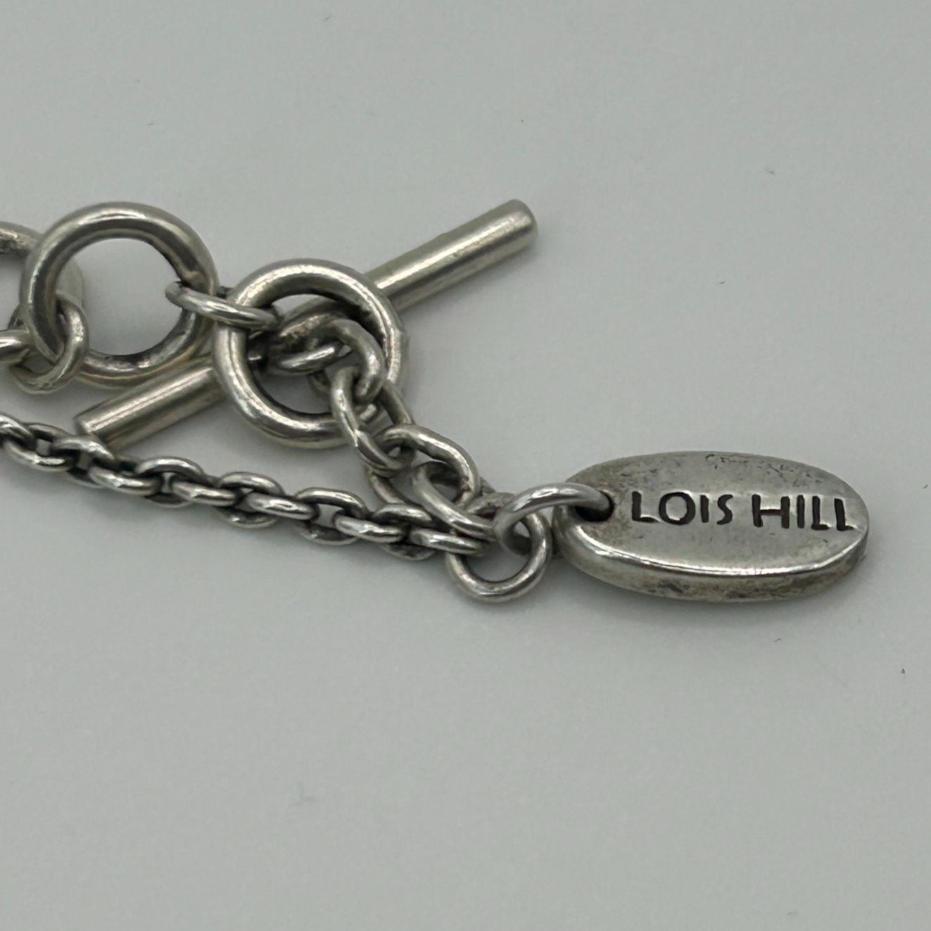 Lois Hill Tree of Life Granulated Sterling Silver Necklace