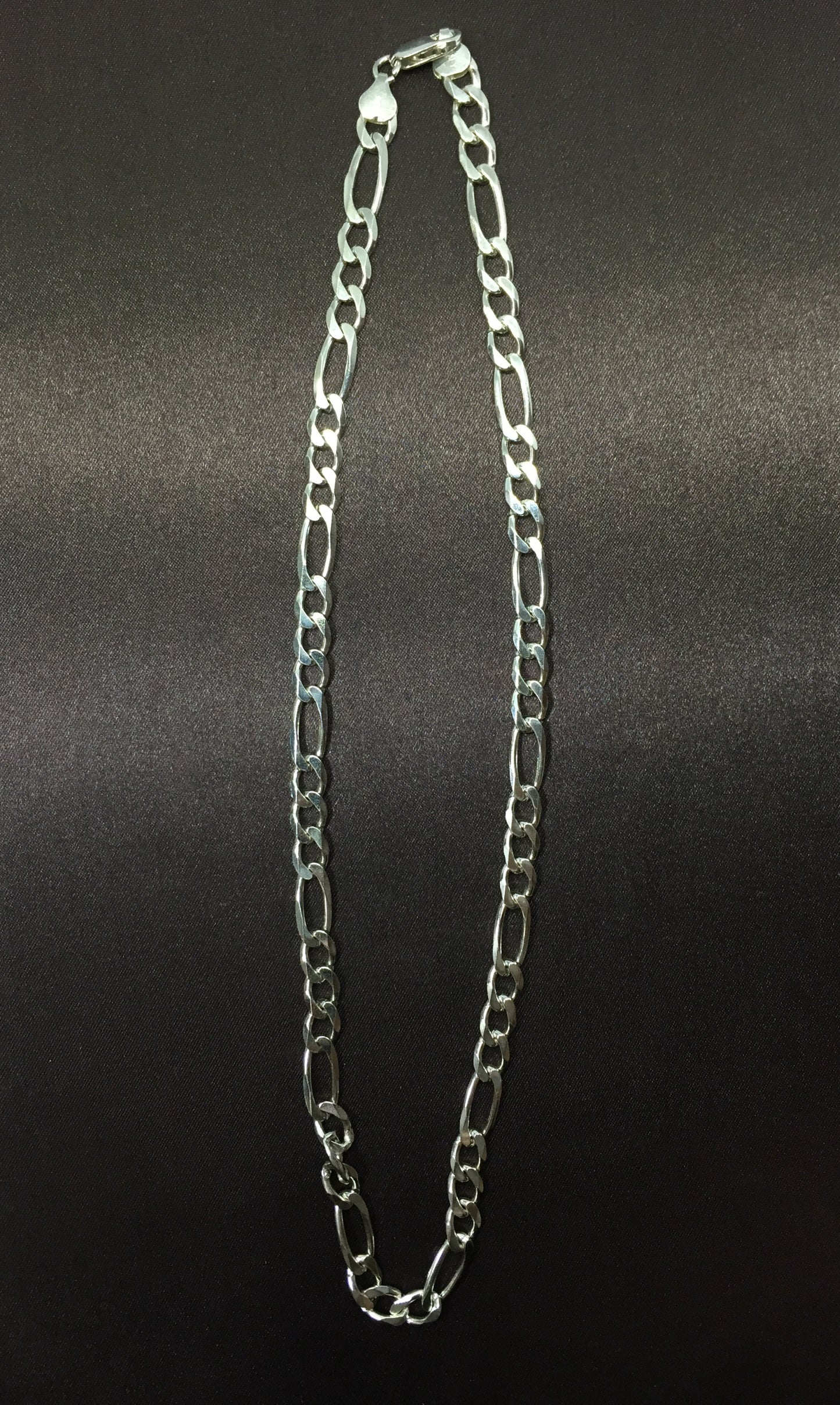 925 Figaro Chain Necklace Made in Italy