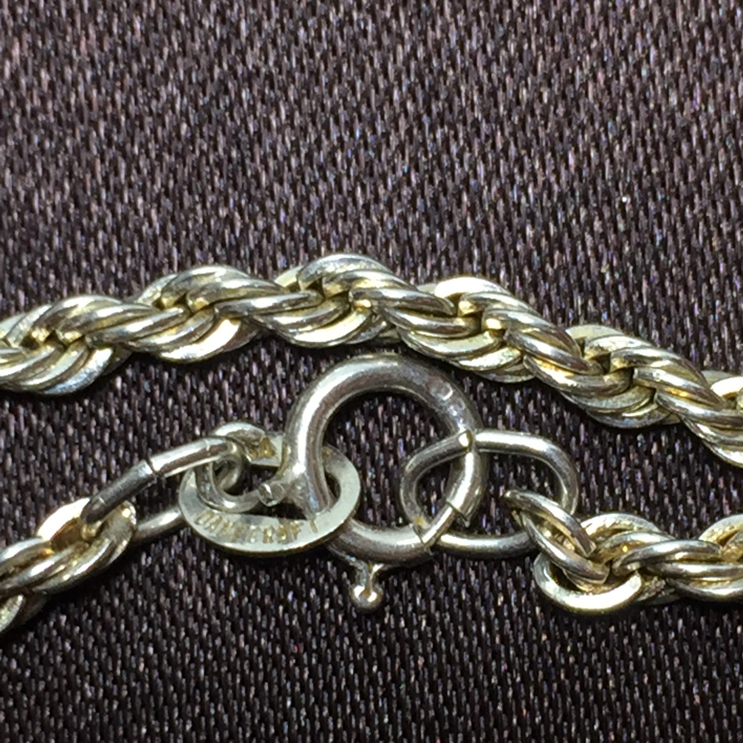 925 Danecraft Rope Necklace
