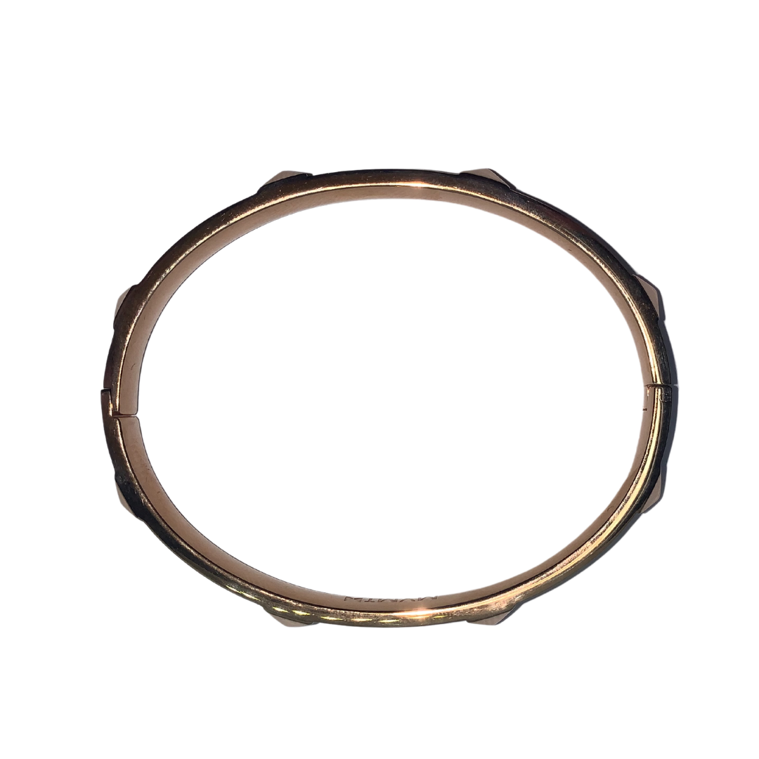 MVMT Rose gold thin bangle bracelet with clasp