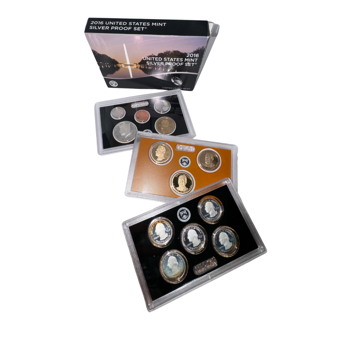 2016-S U.S. SILVER 13 Coin Proof Set Original and complete