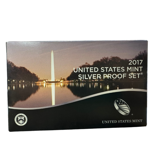 2017-S U.S. SILVER 10 Coin Proof Set Original and Complete