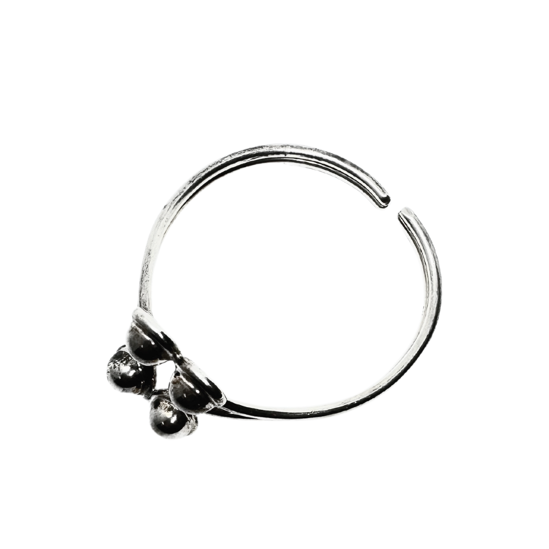 SS 4 Kiss Ball Cuff Bracelet