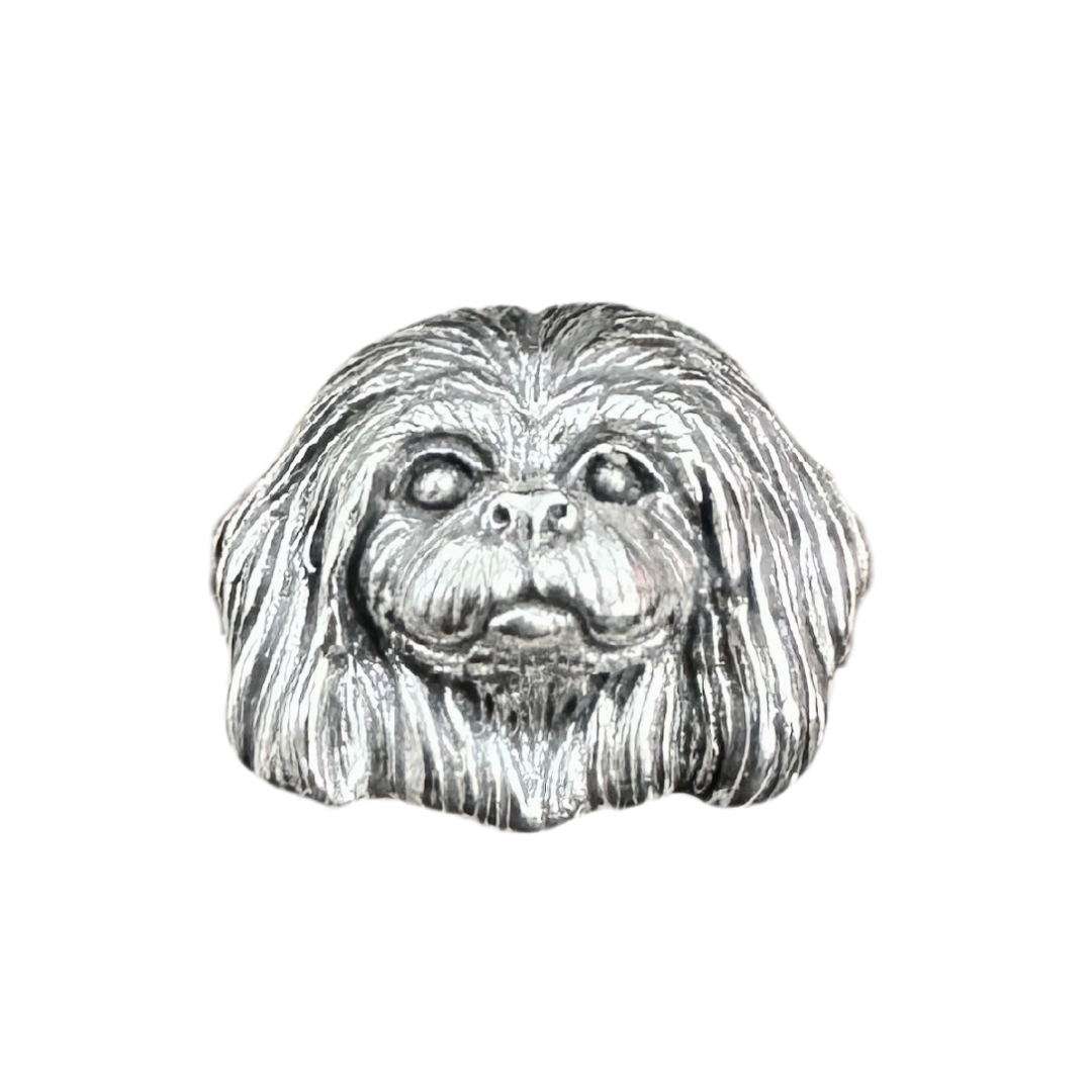 SS Pekingese Bark Beads Charm Bead