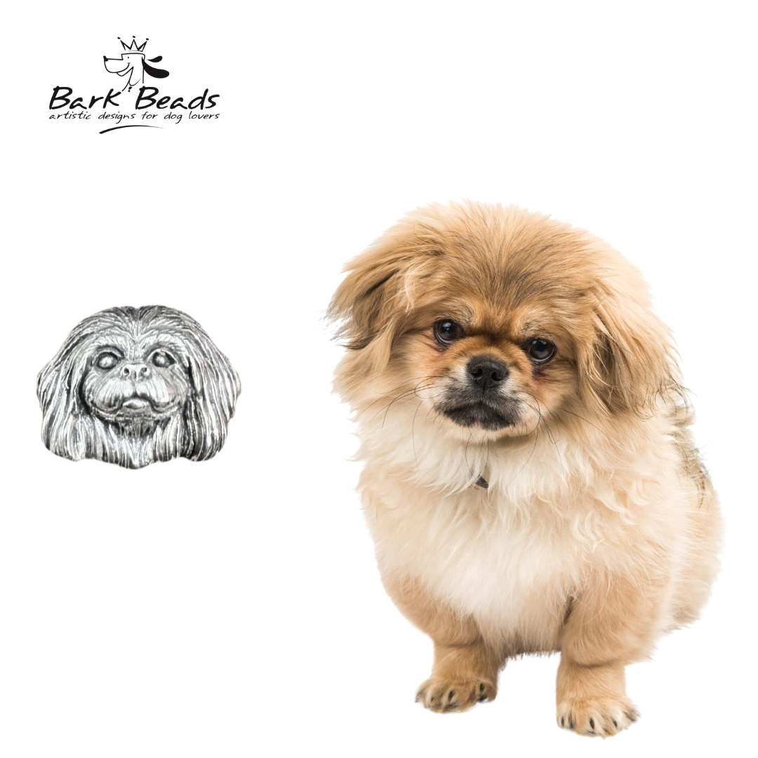 SS Pekingese Bark Beads Charm Bead