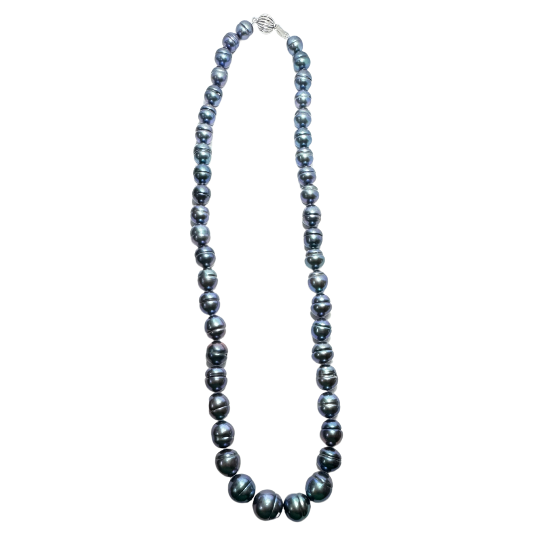 Honora Collection Freshwater Sapphire Pearl 14k Necklace