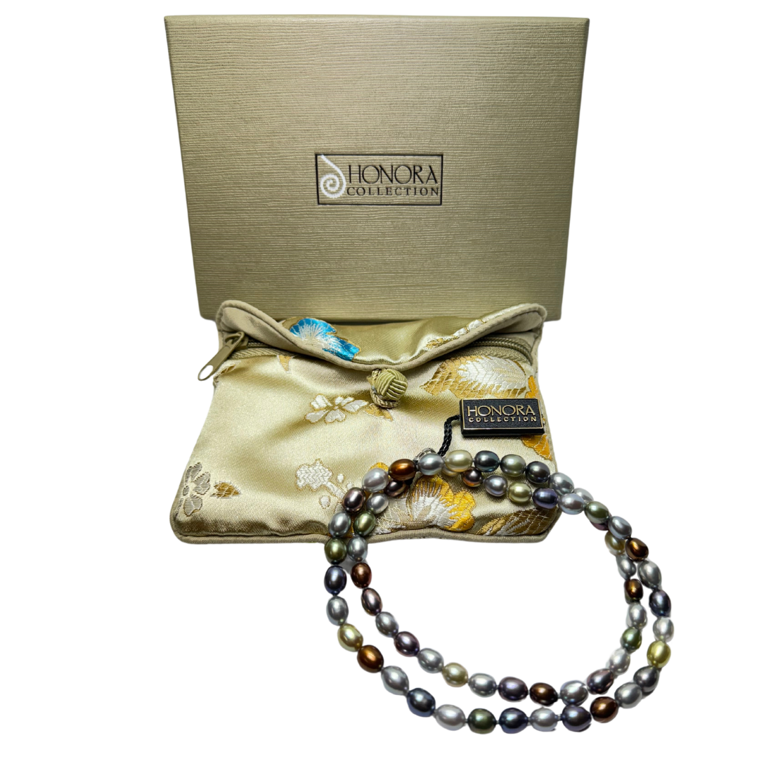 Honora Collection Freshwater Multi Color Pearl Necklace