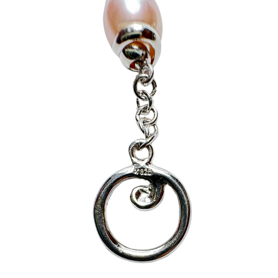 Honora SS Multi Color Pearl Swirl Bracelet With Toggle Clasp