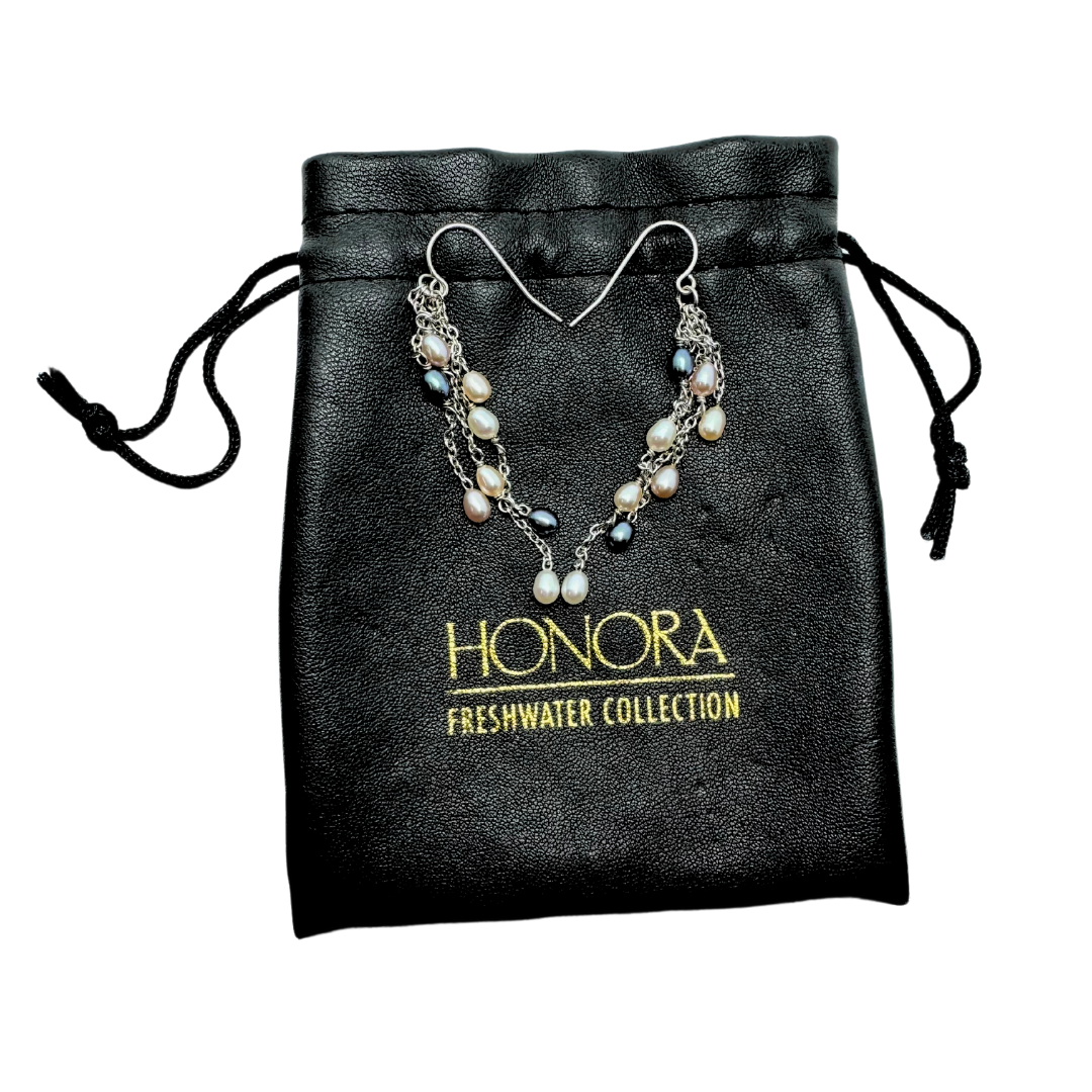 Honora Freshwater Pearl Dangle SS Earrings