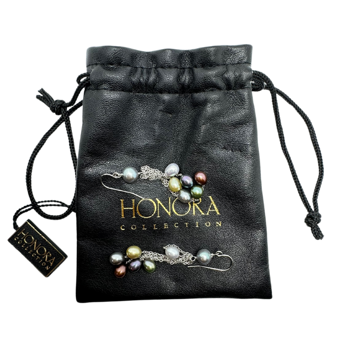 Honora Freshwater Pearl Cluster SS Earrings