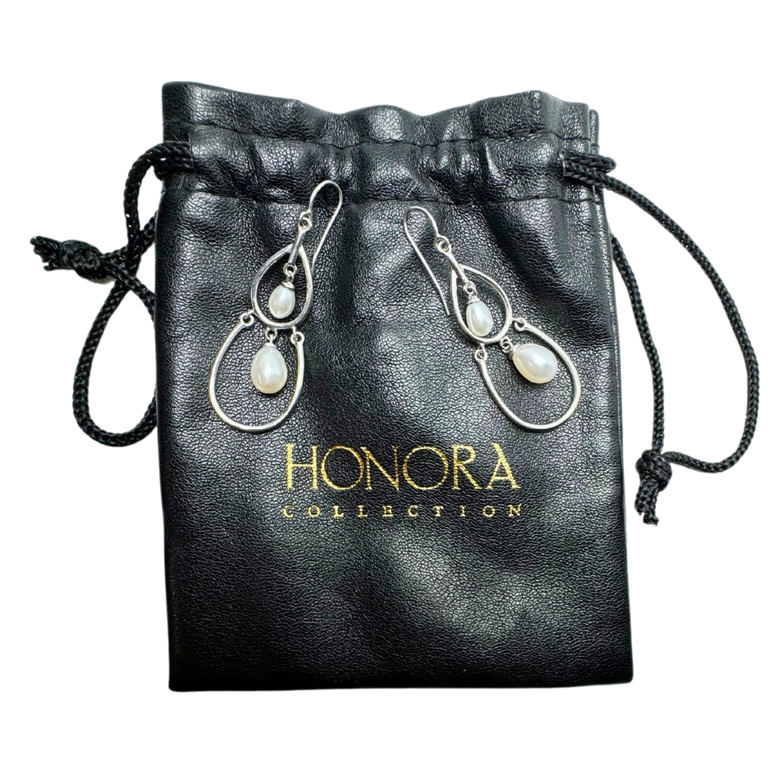 Honora Freshwater Pearl Dangle Drop SS Earrings