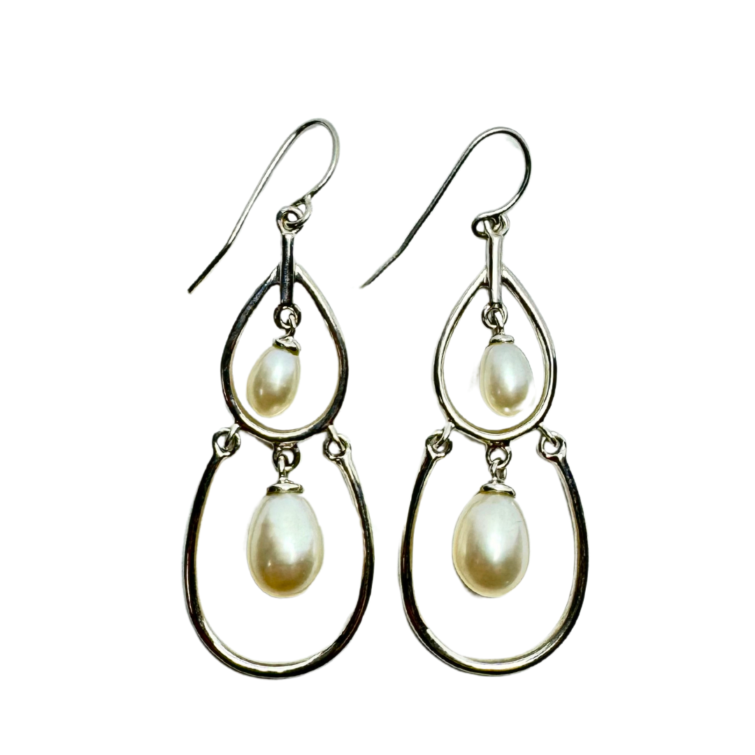 Honora Freshwater Pearl Dangle Drop SS Earrings