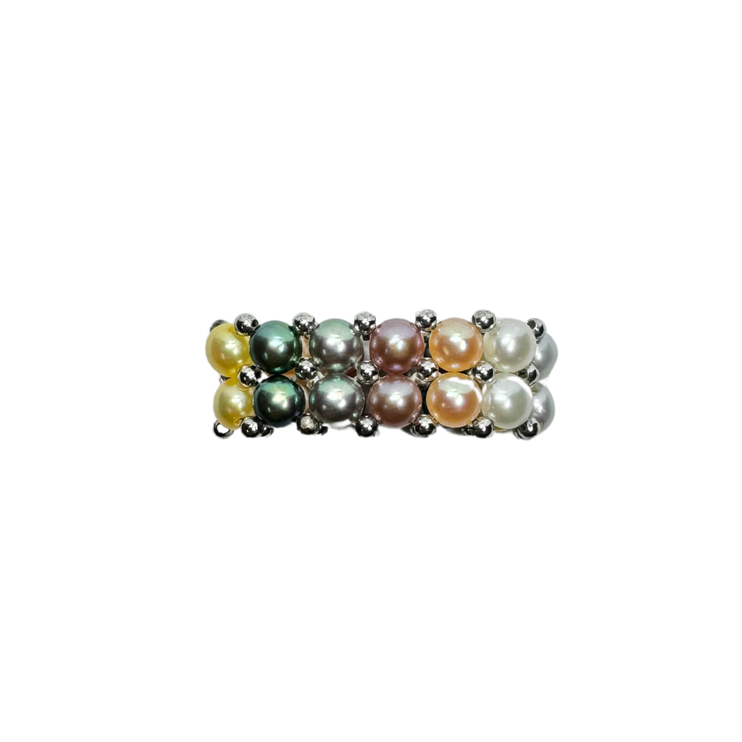 Contemporary Honora Freshwater Elastic Ring