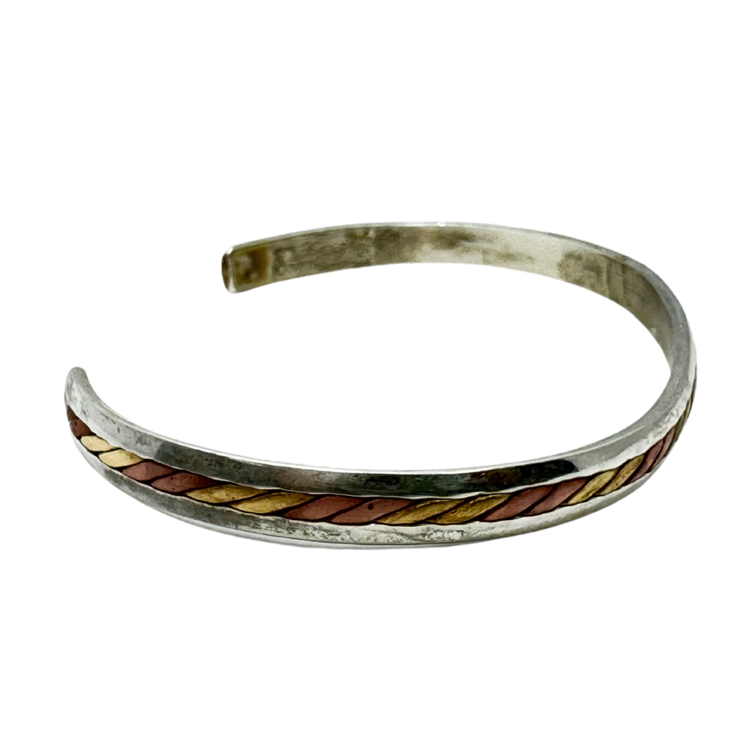 Mayan Mixed Metal Bracelet by Sergio Lub