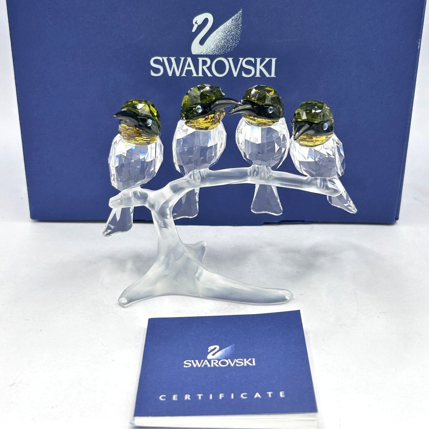 Swarovski Crystal 1048013 Bee Eaters In Box With Certificate